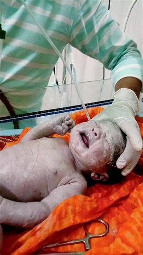 2.9M views · 24K reactions | New born baby after birth #starseverywherefypシ゚viralシypシ゚viralシhtag #cutebaby #medical #shortvideo #nursing #motivation #GNM #nurselife #trending #newborn | Nisha Nursing NICU Work | Facebook