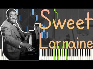 Art Tatum - Sweet Lorraine 1940 (Classic Jazz / Harlem Stride Piano Synthesia)
