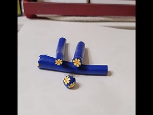 Simple Flower Polymer Clay Cane