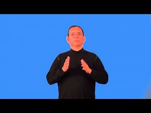 Watch how to sign 'weaver' in American Sign Language.