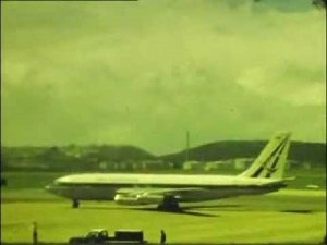 Air Rhodesia Boeing 720 - Durban's Louis Botha Airport c1973/4