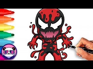 How To Draw Carnage | Marvel