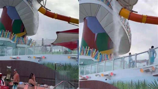 ‘Stop the slide’: Chaos aboard Icon of the Seas cruise as its tallest waterslide breaks, one injured | Watch