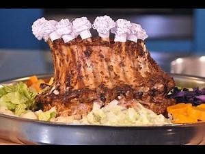 Schweins- Kronenbraten - http://www.jeannettekocht.ch