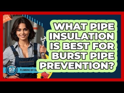 What Pipe Insulation Is Best For Burst Pipe Prevention? - Plumbing DIY Daily