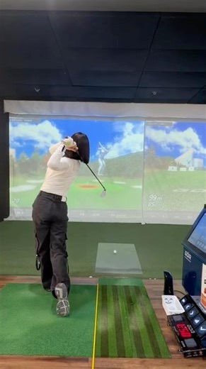 샌드 웨지 스윙 거리 Sand wedge full swing street