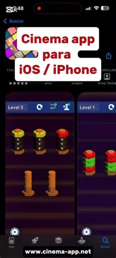 cinema para iphone