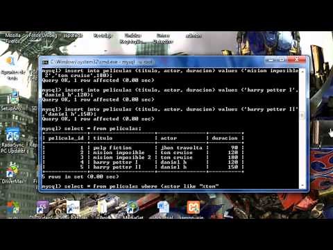 Como crear una base de datos desde consola de MYSQL.mp4