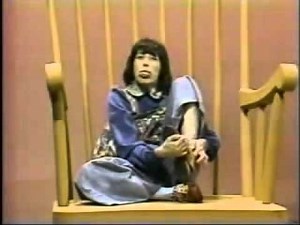 Classic Sesame Street Edith Ann's sandwich