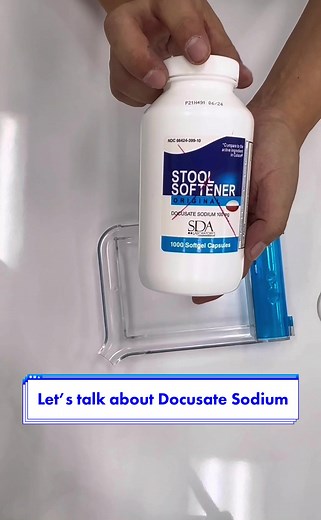 Docusate Sodium: Stool Softener Explained