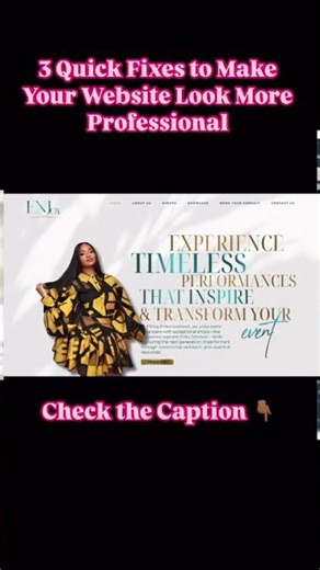 3 Quick Fixes to Make Your Website Look More Professional Your website is your digital first