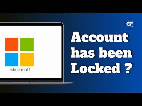 How to Fix your Account has been Locked Error on Microsoft Account