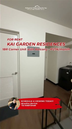 Fully Furnished 1BR Condo for Rent at Kai Garden Residences | Mandaluyong City
