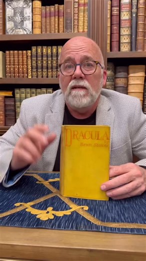 You won’t believe the mystery uncovered inside this first edition of Bram Stoker’s “Dracula” [1897]. #vampire #mystery #gaelic #isleofman #dracula #bookish | Reid Moon