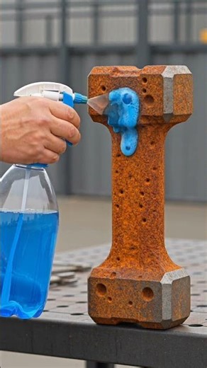 Professional Rust Removal Technique Explained #restoration #diy