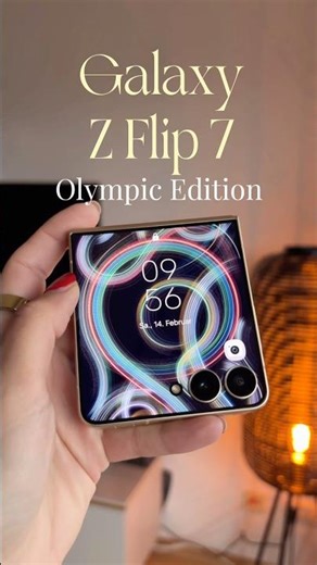 Galaxy Z Flip 7 Olympic Edition Unboxing #GalaxyZFlip7 #olympicgames2026 #samsung