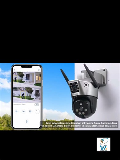 CAMÉRA V380 PRO Double Objectif – Sécurité intelligente et autonome ⚫ Contrôle à distance via l’application V380 Pro (iOS & Android) ⚫ Image HD 1080p ⚫ Vision nocturne infrarouge 🌙 ⚫ Audio bidirectionnel 🎤 ⚫ Alertes instantanées 📲 ⚫ Étanche et résistante aux intempéries ☔ ⚫ Panneau solaire pour recharge continue 🌞 Modèles disponibles : ✅Caméra 4G solaire ✅Caméra Wi-Fi solaire PRIX : 210 000 Ar 📞 032 51 700 87 | 038 27 700 87 🏠 En face de la pharmacie Mahasoava, Antsakaviro, près de la BNI