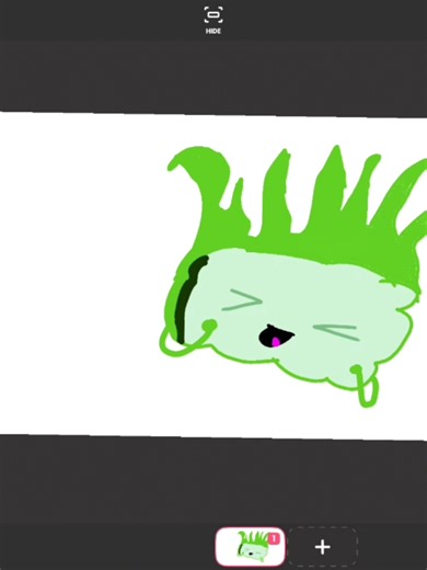 DRAWING ALL GRASSY INTO A CLOUD:@therobloxkingbro @ilikegrassy :>