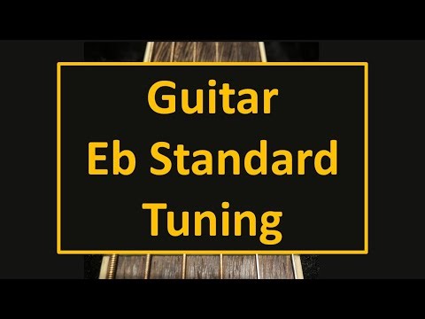 Guitar Eb Standard Tuning Eb Ab Db Gb Bb Eb