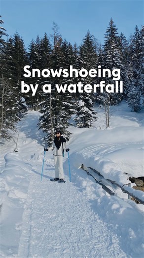 Ticino Turismo | Snowshoe hike to the frozen waterfall in Dalpe, Ticino A scenic winter snowshoe hike in the area of Dalpe, in the Leventina Valley,... | Instagram