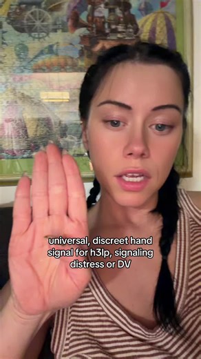 #themoreyouknow💫 #inform #latenightthoughts | hand signal for help