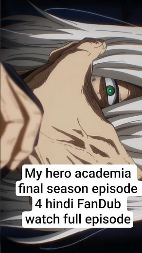 #myheroacademia Episode 4 hindi fan dub watch full episode now
