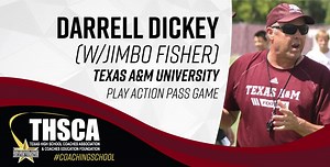 Darrell Dickey - TX A&M Univ. - Play Action Pass Game (w/ Jimbo Fis...