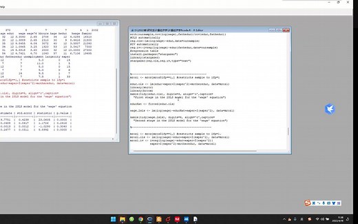 内生性/随机解释变量问题-R代码教学
