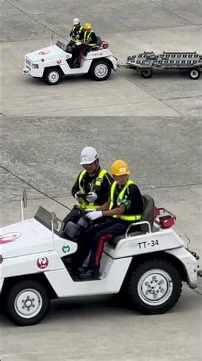 研修中、指差確認を丁寧に②！JAL Ground Handling - Cargo - 大阪国際（伊丹）空港 #shorts