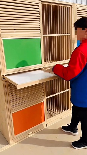 Beautiful wooden breeding loft #reelsvideoシ #fblifestyle #racingpigeons | Amazing Loft