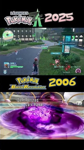 Comparing pokémon legends: Z-A to a 2006 game part 5