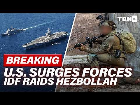 BREAKING: U.S. SURGES Reinforcements, Warships To Iran; Hormuz Sparks GLOBAL Crisis | TBN Israel