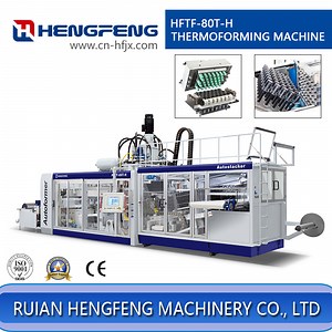 [Hot Item] Hengfeng Automatic PP HIPS Pet Cup Thermoforming Machine (HFTF-80T)