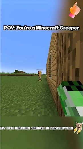 💚MINECRAFT CREEPER💚#minecraft #shorts #video