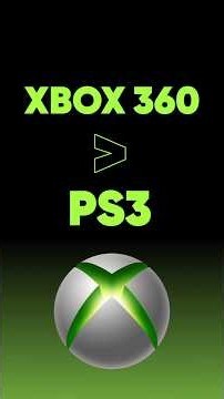 Why XBOX 360 was better than PS3 !!