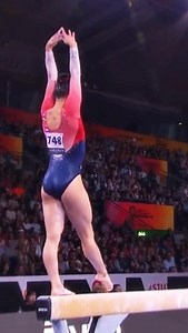 16K views · 6K reactions | +0.4 BONUS ✅ One of the most rewarding acrobatic series on beam: free aerial cartwheel + layout step-out + layout step-out (D + C + C). #gymnastics | Sporteverywhere | Facebook