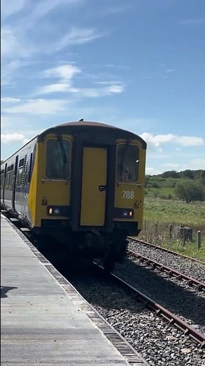 NIR 450 Class “458” Arrives at Inch Abbey for a train to Downpatrick