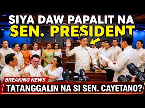HALA?! SIYA PALA ANG IPAPALIT as SENATE PRESIDENT??? SEN. ROBIN MAY INAMIN NA