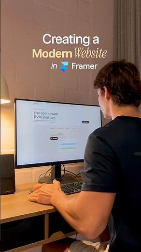How I Build Modern Websites in Framer 🚀