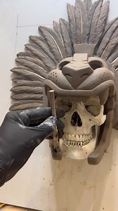 ❌ SOLD OUT. The Aztec killer - jaguar warrior is going live this Friday at 6pm PDT in the January restock if you don’t want to miss this one jump on to my early invitation list at www.jackofthedust.com #aztec #warriors #art | Jack of the dust