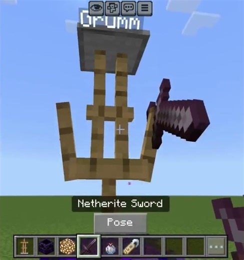 m Minecraft viral tiktok hack#popular#gamingvideos