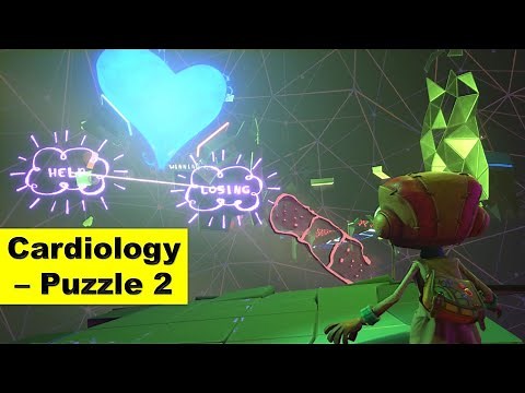 Psychonauts 2 - How to Complete Cardiology Level & Puzzle | Make Heart Win