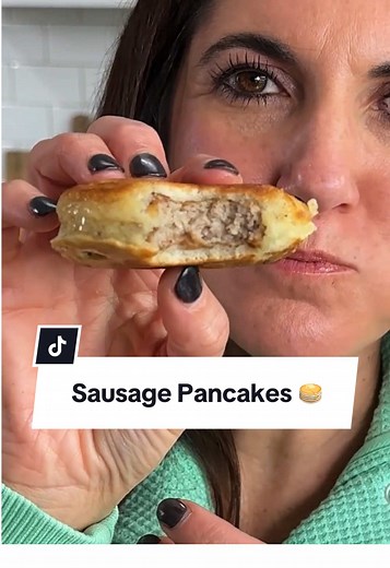 Delicious 2-Ingredient Sausage Pancakes Recipe