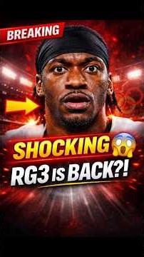 Robert Griffin III Stuns Fans With Major Announcement About His Future.