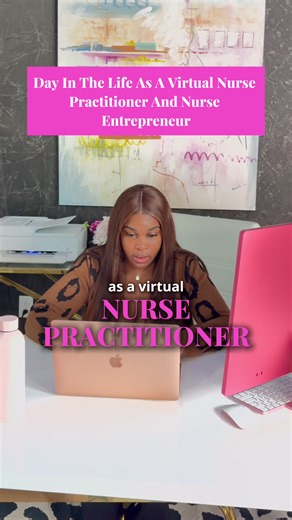 Day In The Life As A Virtual Nurse Practitioner And Nurse Entrepreneur ☀️ Follow along for more honest nurse stories, behind-the-scenes of virtual practice, and tips on how to create a career that works for you, full of freedom and purpose!