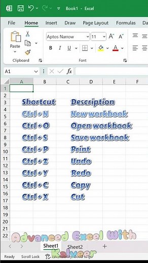 excel best shotcut #excel #rankimprovement #excelhindi