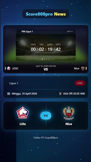 LOSC Lille vs OGC Nice Live | French Ligue 1 | Head to Head Score Prediction #Tigoals
