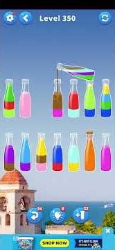 Water Sort – Color Puzzle Game – Level 350 | Color Puzzle Challenge