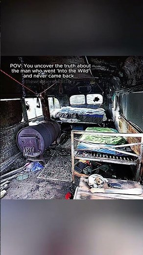 The real story behind Into the Wild — Christopher McCandless’s final journey 🌲 #travel #wild #fypシ