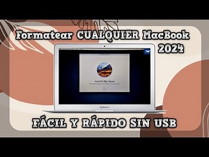 Formatear MacBook RÁPIDO y SIN USB [2024]